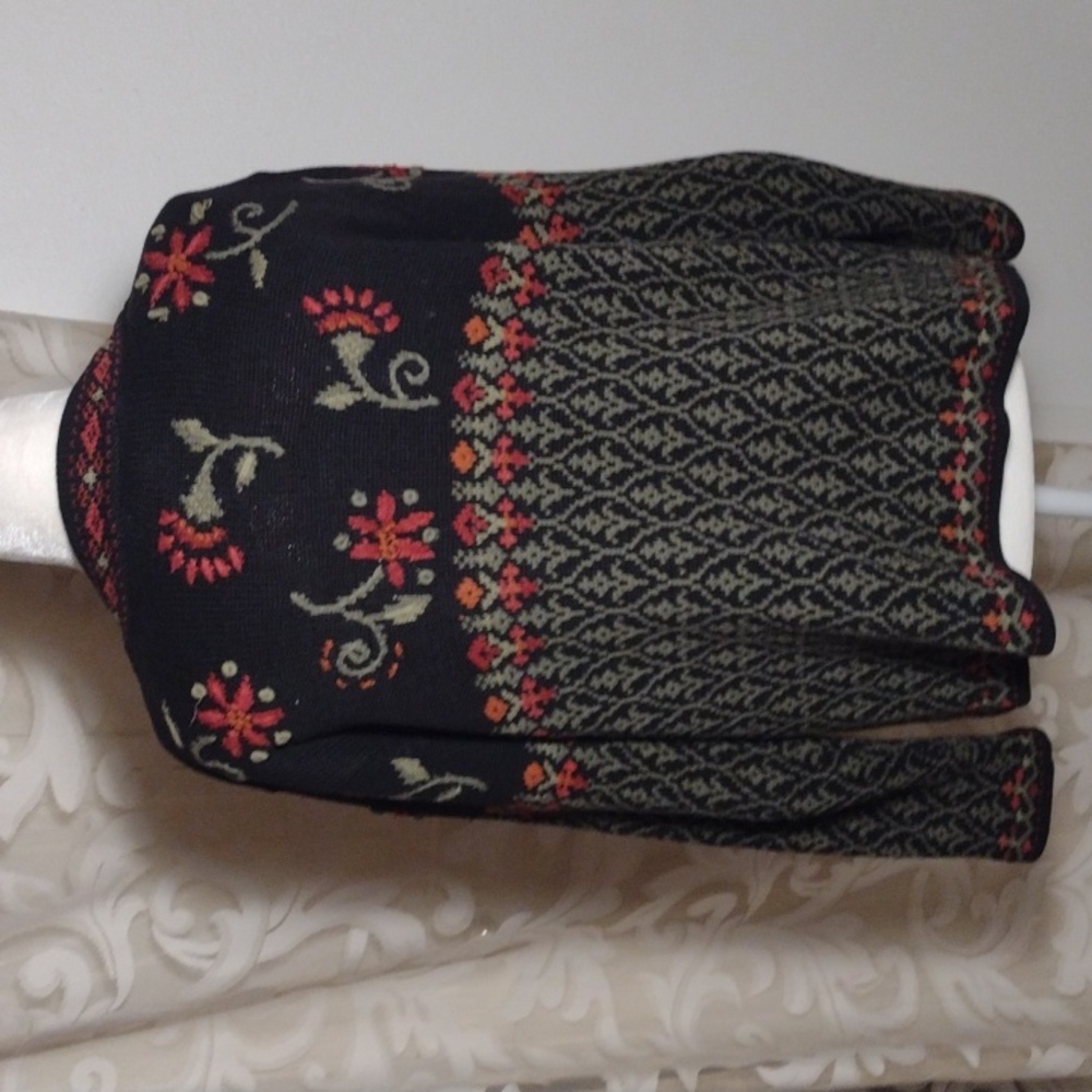 Nomadic Traders Cotton Folkloric Sweater M - Picture 4 of 6